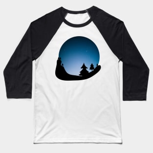 Stargazing - blue sky Baseball T-Shirt